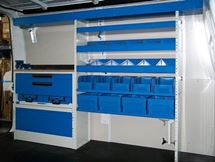 atelier mobile à bord de Opel Movano